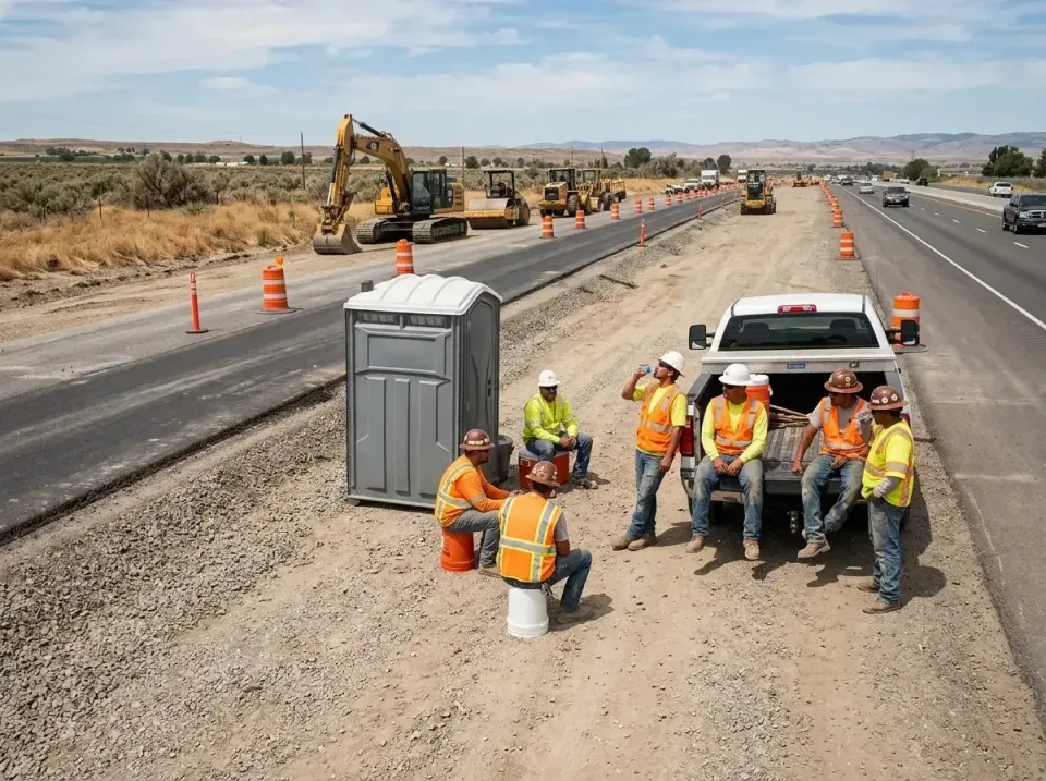highway-road-construction-crew-007 — frequently asked questions, Porta Potty and Restroom Rentals in Glenwood Springs, CO